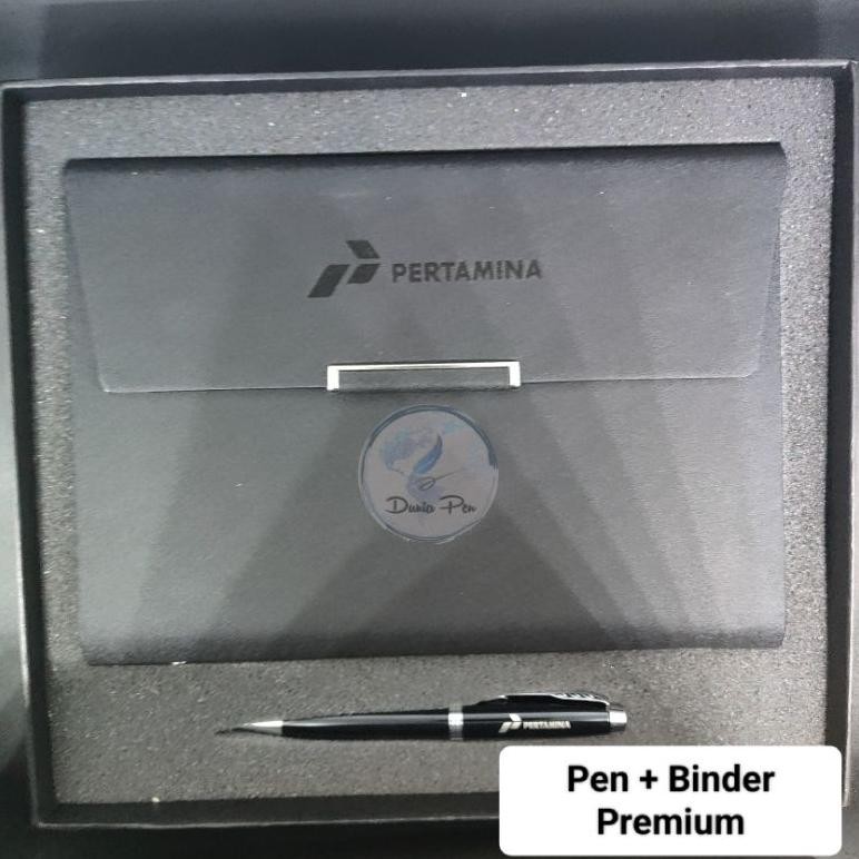 

PK32 Premium Custom Giftset Pen + Binder A5 Premium Terlaris