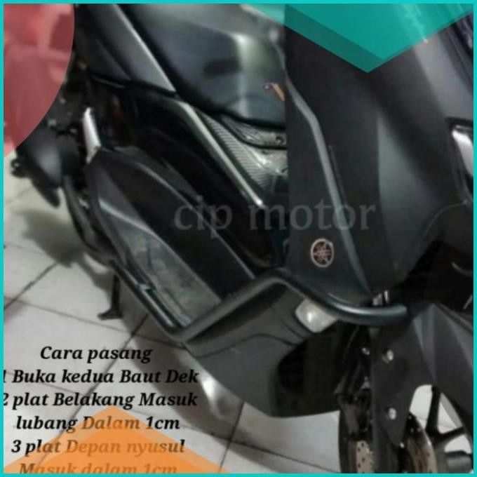 crashbar tubular dudukan lampu tembak Yamaha NEW NMAX 2022 2021 2020