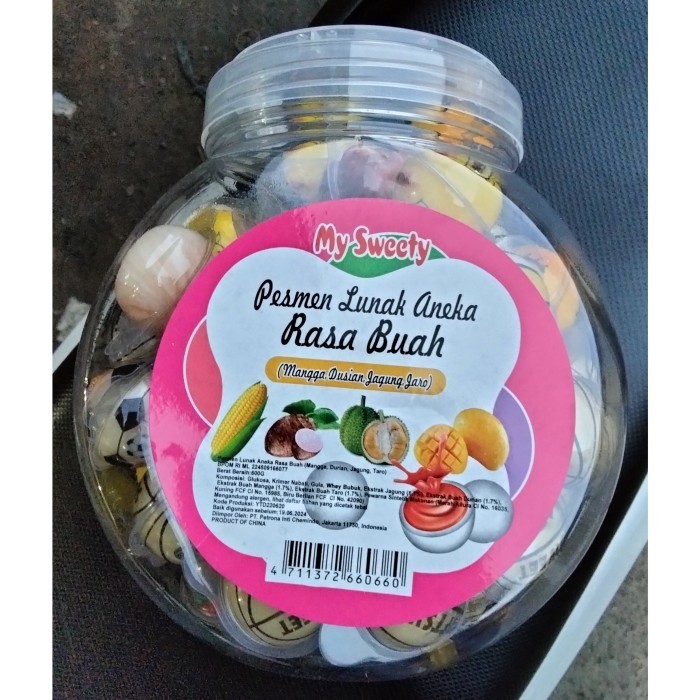 

Permen Lunak Aneka Rasa Buah / Permen Viral / Soft Candy