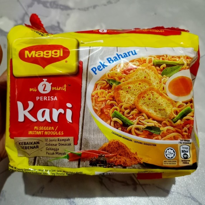 

Maggie Mie Perisa Kari (Isi 5 Bungkus) Mie Malaysia / Mie Instan