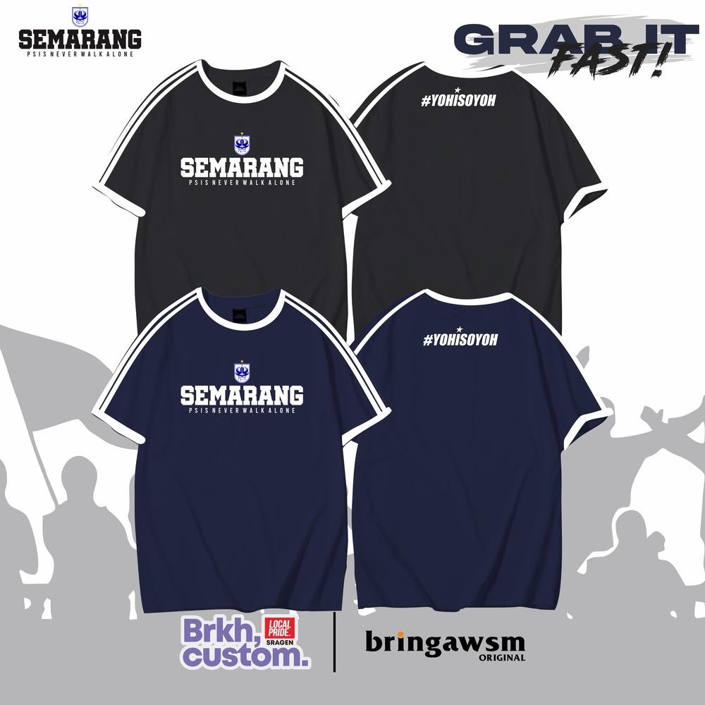 Terlaris Kaos List Taping Classic Psis Semarang Mahesa Jenar Semarang