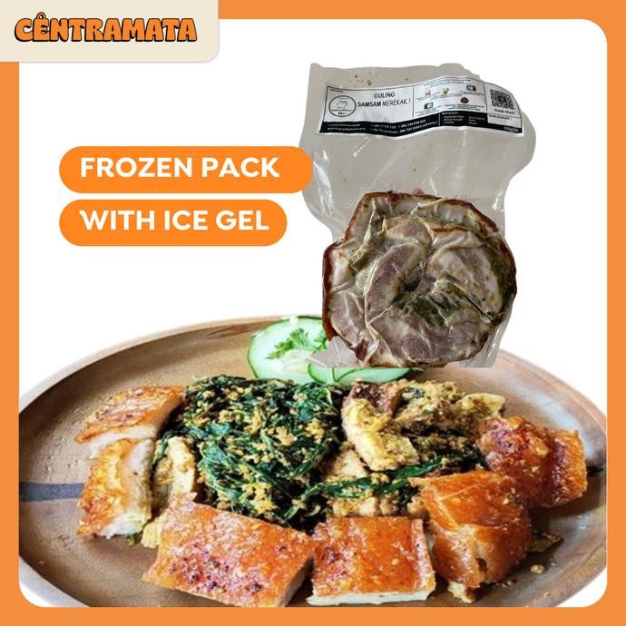 TERMURAH - Guling Samsam Babi Merekak Frozen (Non Halal) Khas Bali