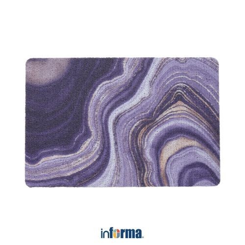 Terlaris Informa 40X60 Cm Keset Outdoor Pvc Curve Comb