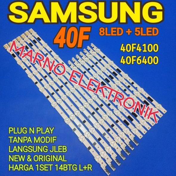 LAMPU BL BACKLIGHT LED TV SAMSUNG 40IN UA-40F6100 UA-40F6400 40INCH UA40F6100 UA40F6400 UA 40F6100 A