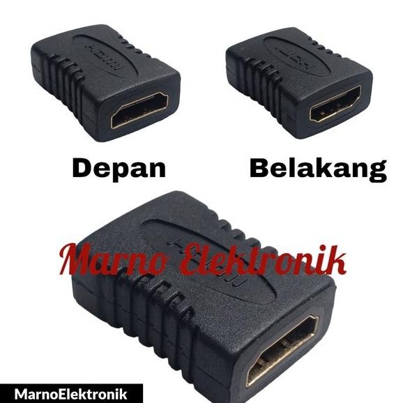 ADAPTOR CONNECTOR SAMBUNGAN KABEL HDMI KE HDMI FEMALE TO FEMALE HDMI PENGHUBUNG HDMI