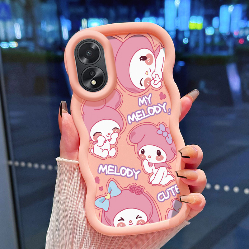 Casing Hp Untuk OPPO A18 A38 A17 A17K A16 A16s A54s A15 A15s A35 4G A55 5G A56 5G Case HP Casing mel