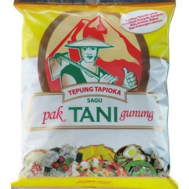 

Tepung tapioka cap tani gunung 500gr