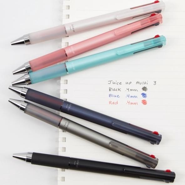 

PROMO Pilot Juice Up Multi Pen 3 0.4mm Gel Ink Pen Pulpen Tinta Gel qw-45