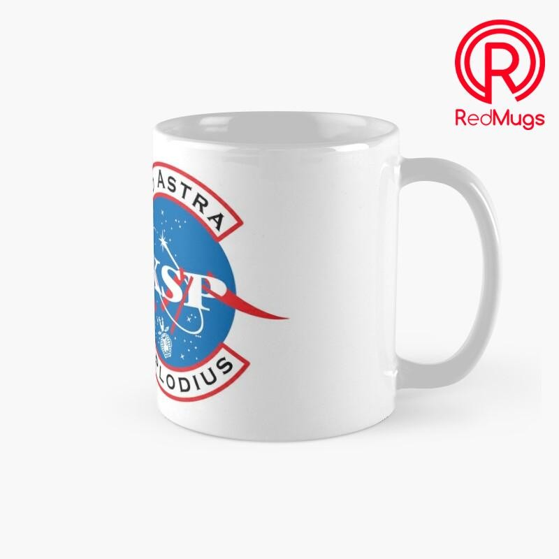 Mug Kopi Kerbal KSP Ad Astra Explodius Classic Mug 751