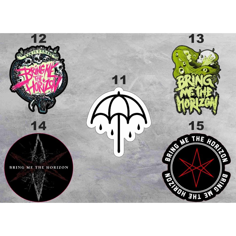 

STICKER PACK BAND - STICKER AESTHETIC - STIKER LOGO BRAND- STICKER LAPTOP TUMBLER HP - VOL 10