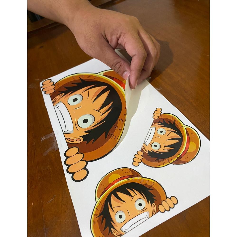 

STICKER ONE PIECE-ANIME-STICKER LUFFY-STIKER AESTHETIC LAPTOP HP TUMBLER