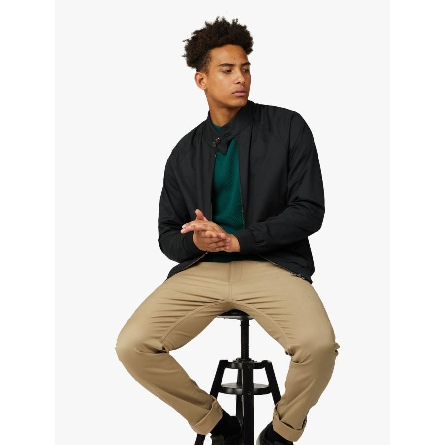 Jaket Pria Keren Distro Ben Sherman Harrington Black