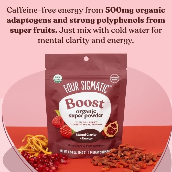 Four Sigmatic Perform Super Powder Adaptogens Fruits Antioxidants