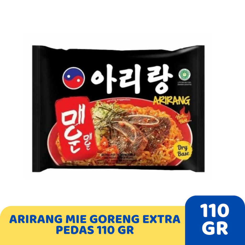 

ARIRANG MIE GORENG EXTRA PEDAS 110 GR