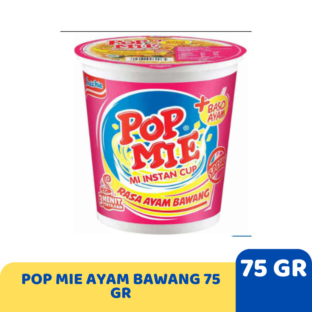 

POP MIE AYAM BAWANG 75 GR