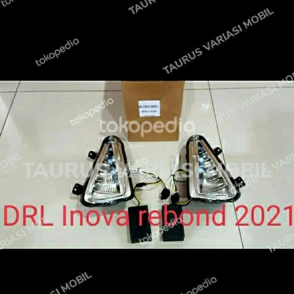 Drl TOYOTA INNOVA INOVA 2021 REBORN Lampu Led Bumper