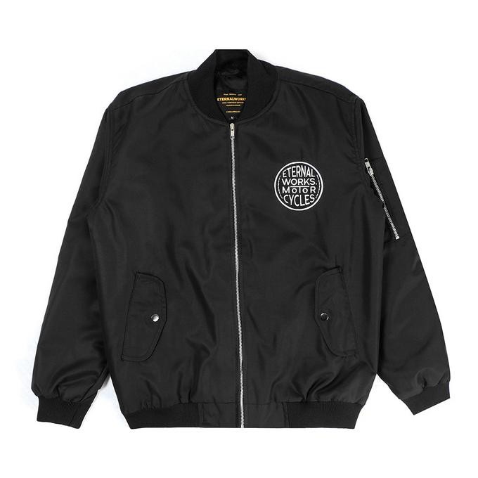 Jaket Pria Keren Distro Eternalwos Garage Jacket