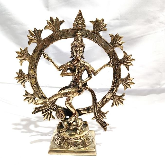 Patung acintya kuningan | patung dewa maha tunggal hindu