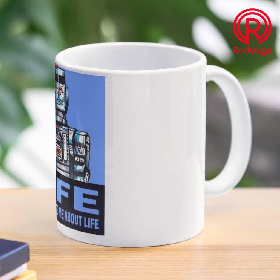 Mug Keramik MARVIN THE PARANOID ANDROID - HITCHHIKERS GUIDE TO THE GALAXY Classic Mug
