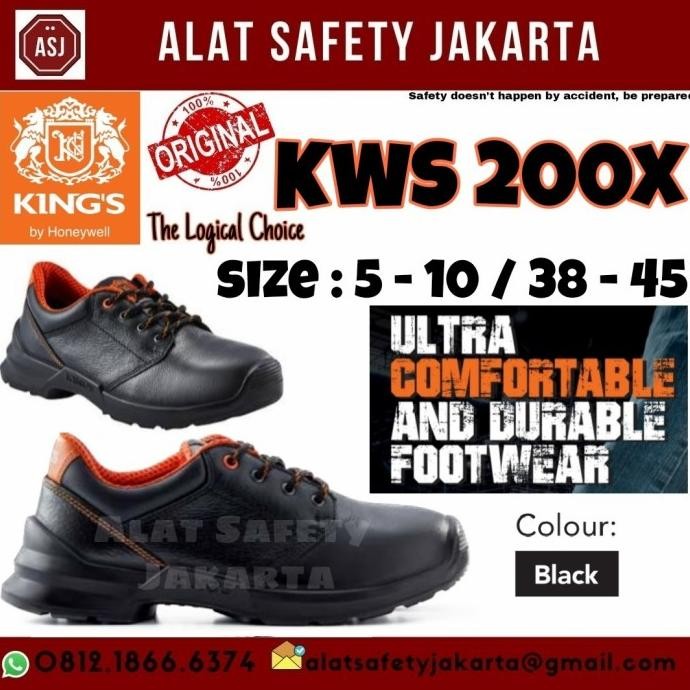 Sale Safety Shoes King'S Kws 200 / Sepatu Safety King'S Kws 200