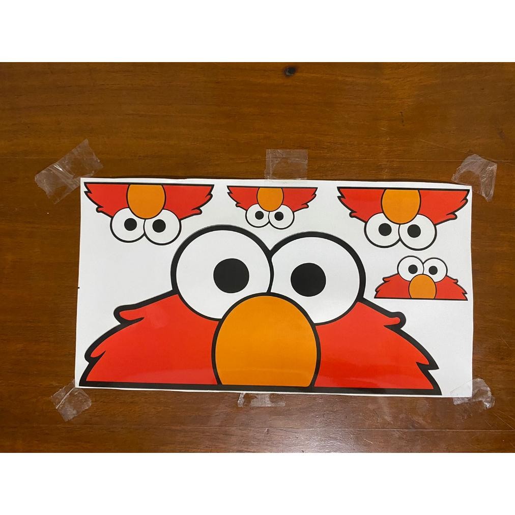 

STICKER ELMO-STICKER SESAME STREET-STIKER MOBIL-STIKER AESTHETIC LAPTOP HP TUMBLER