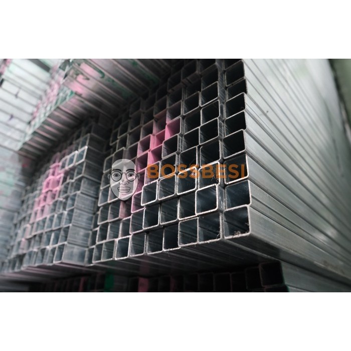 Pipa Kotak Galvanis 40X60 Hemat