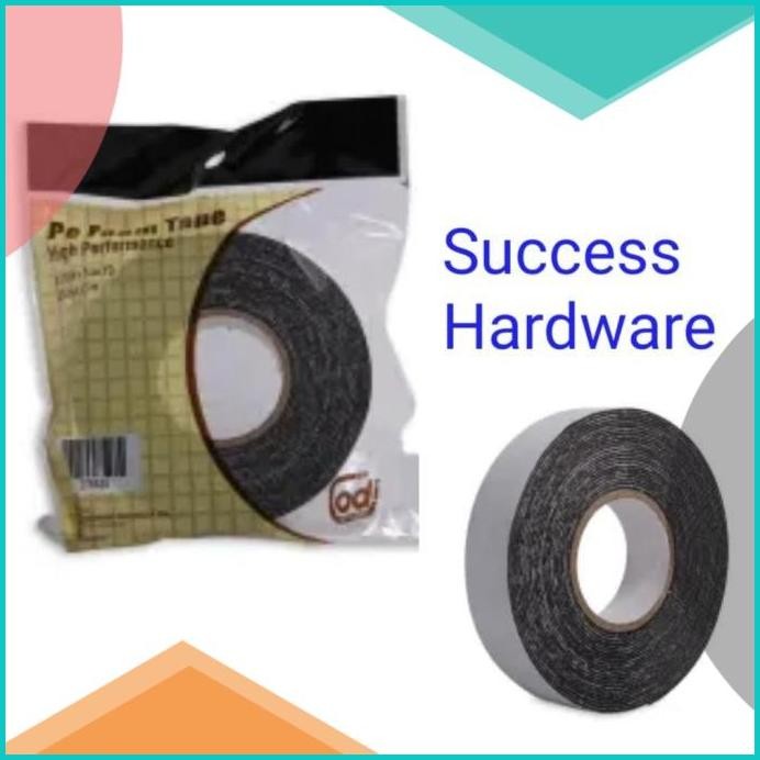 

ODI PITA PEREKAT 20MMX5MTR FOAM TAPE PE BLK 20MMX5M ACD08 - HITAM 140