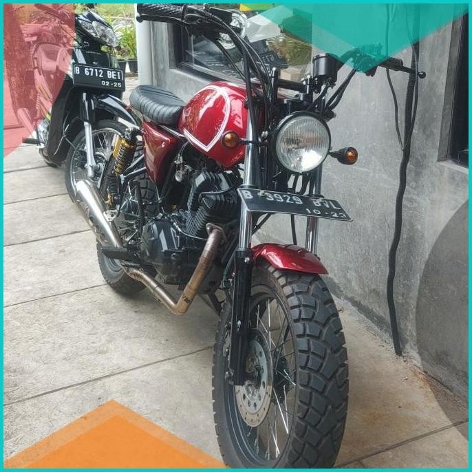 Modifikasi Honda Verza custom tracker 140BZ4 onderdil