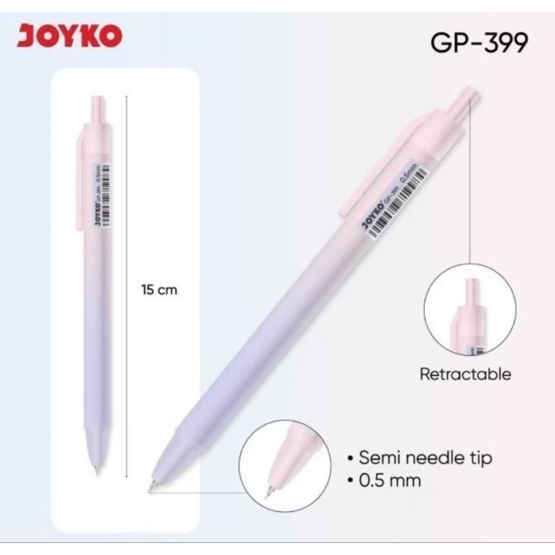 

uk-68 Pulpen Joyko Gel Pastel GP-399 Grosir 12 Pc Viral