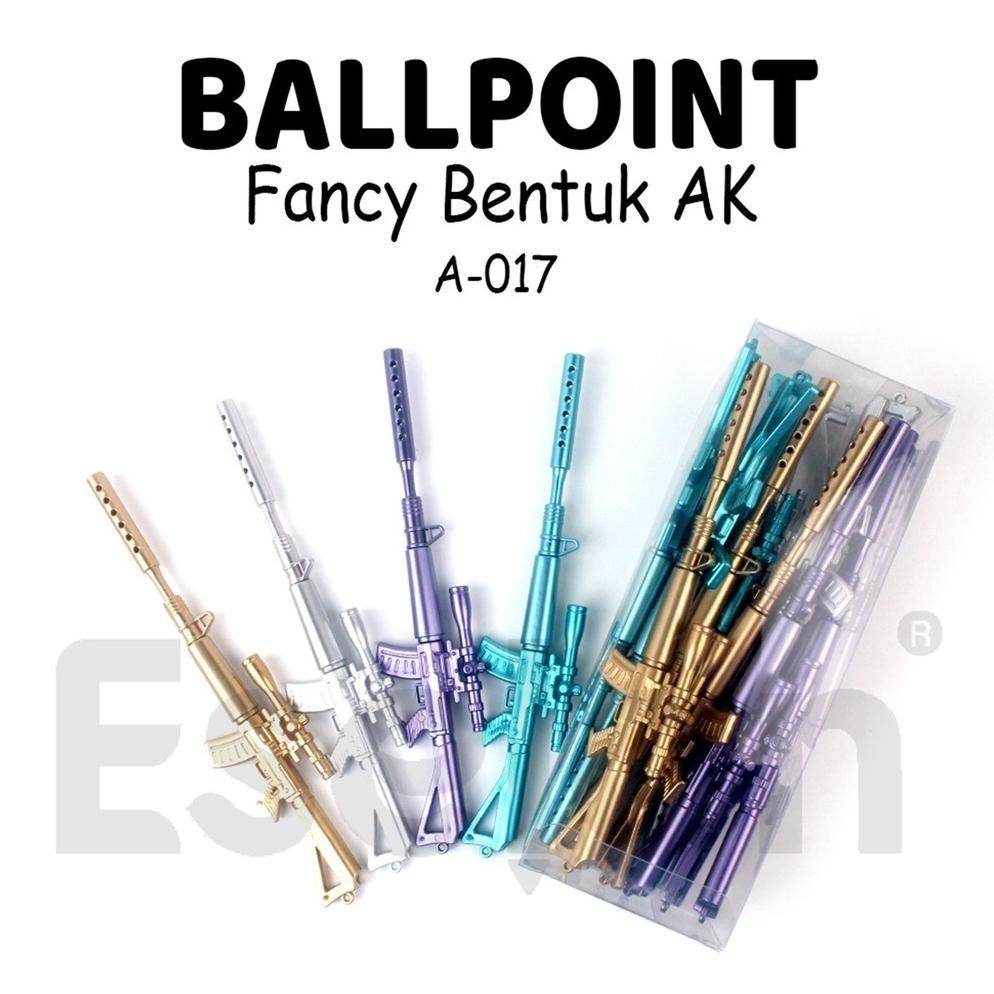 

uj-53 12pcs Pulpen Gel Fancy / 1 Pak Pulpen Fancy Bentuk Original