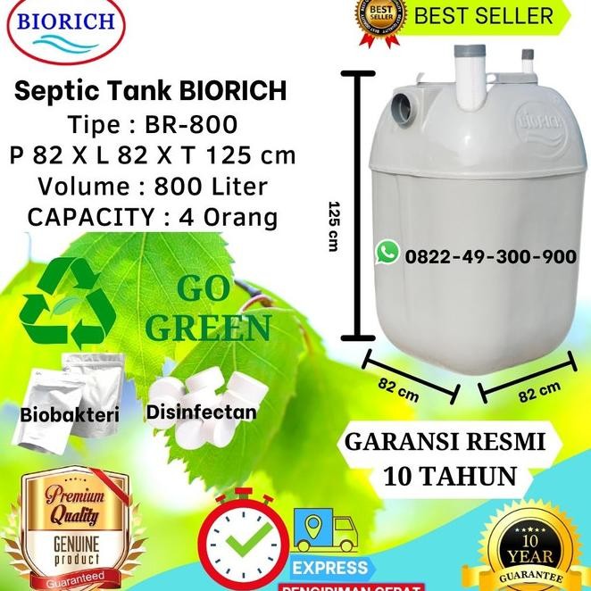 Septic Tank Biorich, Septictank Biofil, Sepiteng Biotank Best Seller