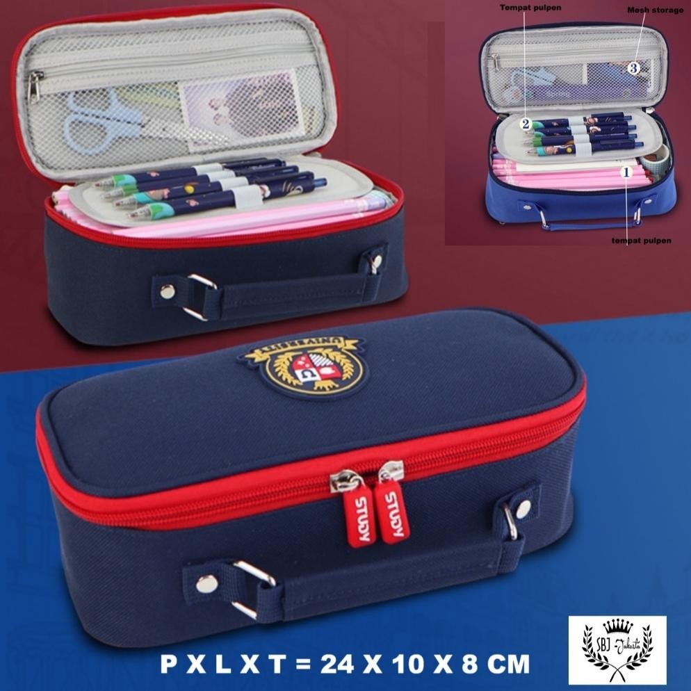 

PJJ-1621 Tempat pensil Kotak pensil softcase muat banyak Yome Premium Hemat