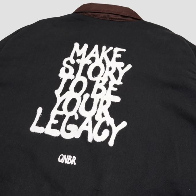 Fashion Terbaru Queenbeer - Canvas Jacket Chloe Black