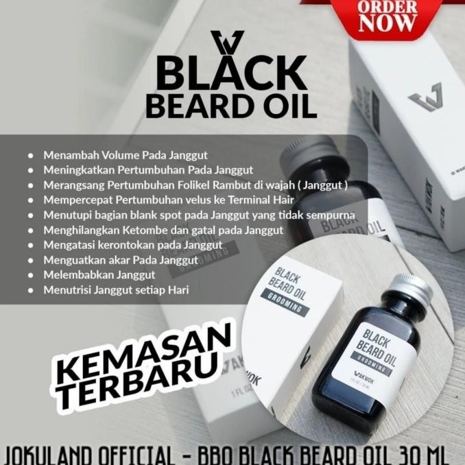 Bagus [Bbo] Black Beard Oil Bbo By Wakwok New!!