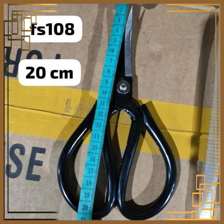 

[SGW] GUNTING KODOK FS 108 / FS108 HITAM BENGKOK - GUNTING KULIT STAINLESS