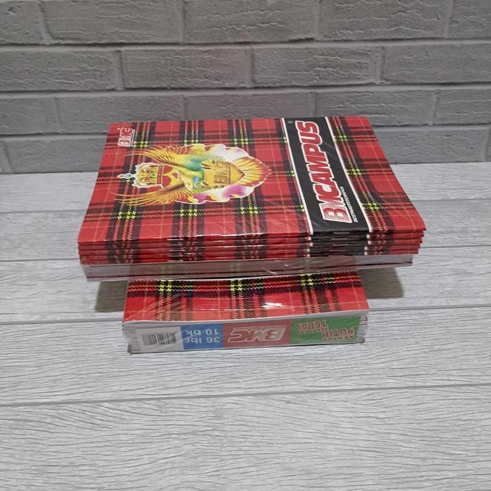 

gd-12 ( PAKET LENGKAP SEKOLAH ) 10 BUKU BMCAMPUS ISI 36 LEMBAR + 2 pulpen + 2 pensil +2 penghapus + 2 tip ex +1 penggaris Berkualitas