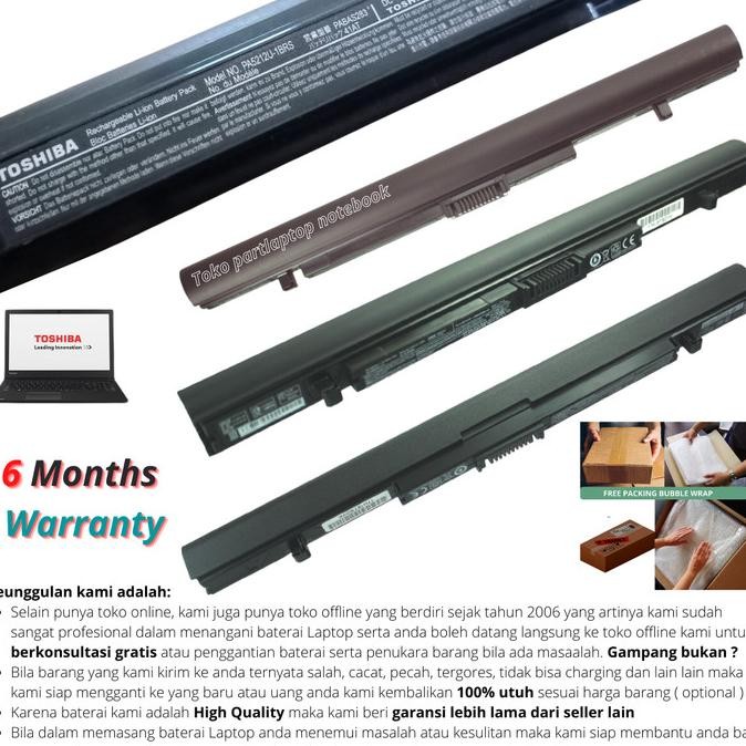 Baterai Toshiba Tecra R30C R30-C - Original Battery