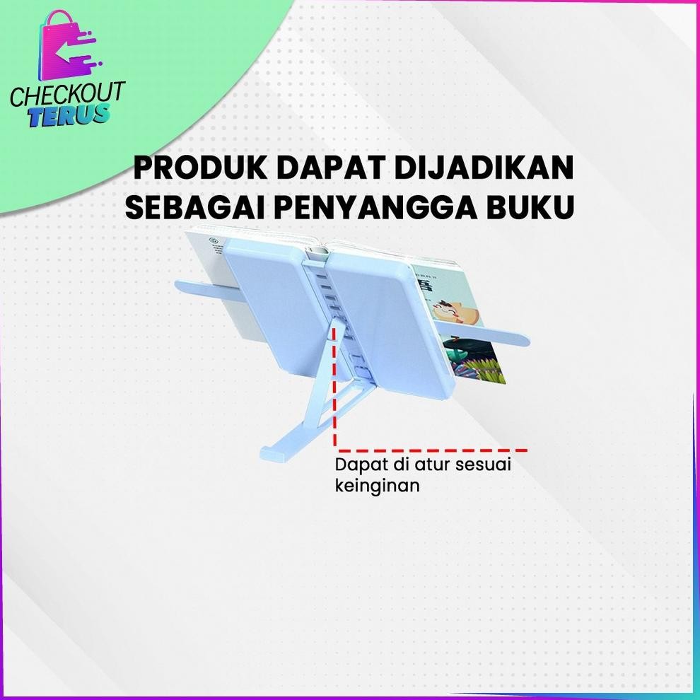 

fj-44 CT A73 Tempat Pensil 2IN1 Multifungsi Pencil Case Book Holder Kotak Pensil Lipat dengan Tatakan Buku dan Papan Tulis PraktisAnakSekolah Hemat
