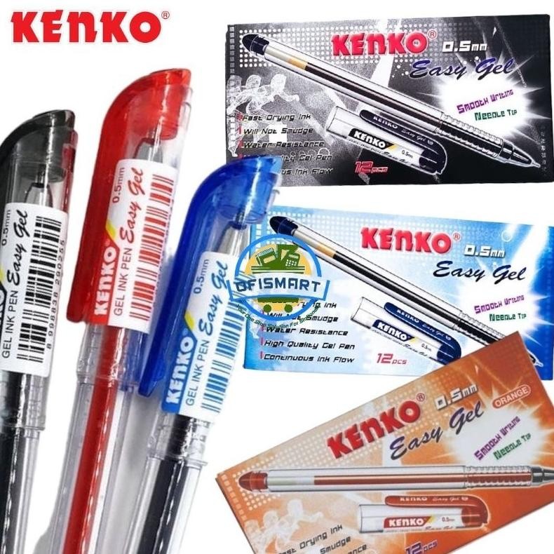 

m-4 Kenko Gel Pen Easy Gel 0,5mm | @1Ktk=12PCs Premium
