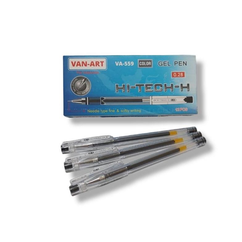 

d-54 (1pack) Pulpen/Gel Pen Hi-Tech-H Van Art VA-559 Hitech Hi-Tech Murah Berkualitas