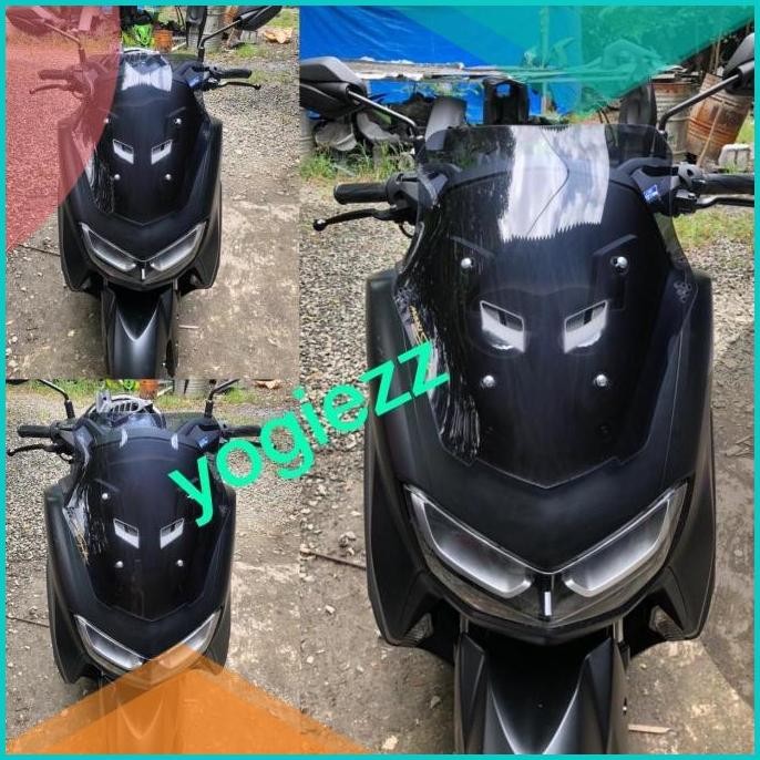 windshield yamaha nmax 2020 2021 hitech stylish scallop visor nmax 14