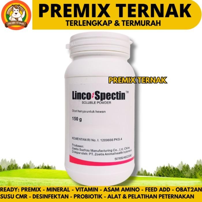 LINCO SPECTIN 150 GRAM - Obat Pernafasan Ayam - Obat Ayam Snot Pilek Cekres Ngorok CRD Ampuh Kualita