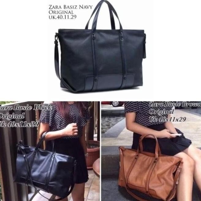 Terlaris Sale Tas Zara Office Ori Impor Tote Bag Best Seller Zara Tas Wanita Ulilsaa