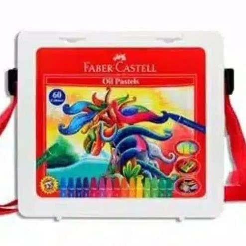 

Crayon 60 Warna Faber Castell / Hexagonal Oil Pastell 60 Warna