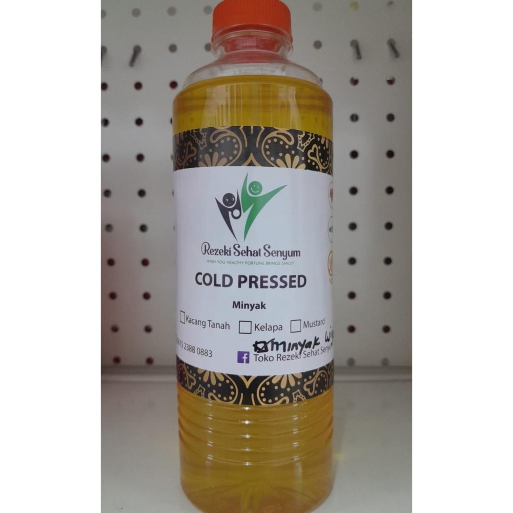 

Minyak Cold Pressed - Wijen Sesame/Cocunut/Ground nut Oil 450ml LT