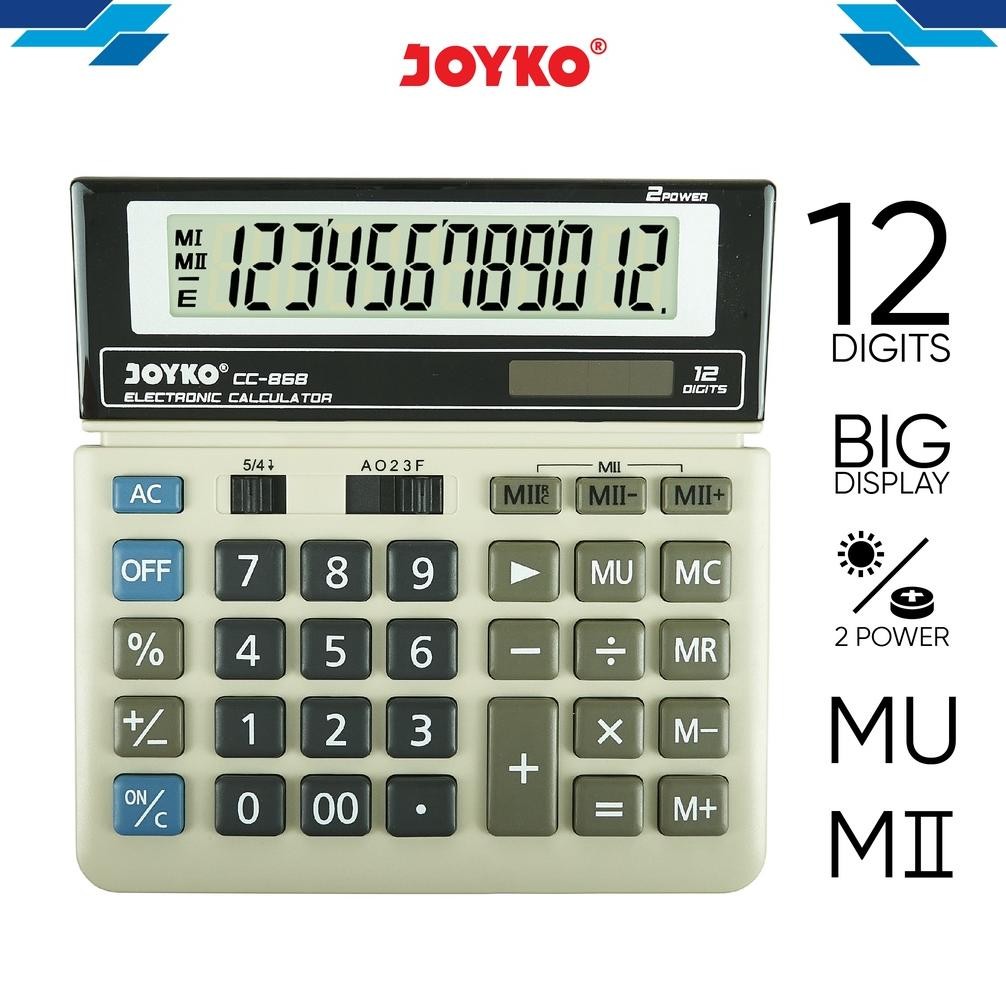 

Terbaru Calculator Kalkulator Joyko Cc-868 12 Digits Cuci Gudang