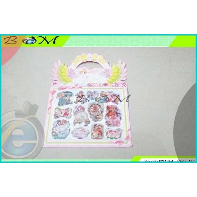 

stiker sticker tempelan air bubble water cardcaptor card captor sakur