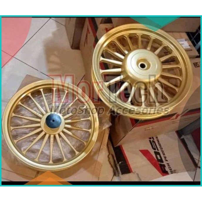 Velg Pelek Racing Tapak Lebar Galaxy2 VRossi Vario 110 Beat Scoopy 14