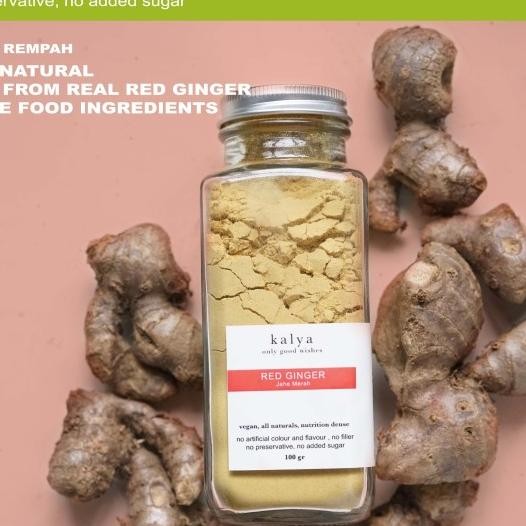 

Red Ginger Powder Organic , Jahe Merah Bubuk Organik Murni