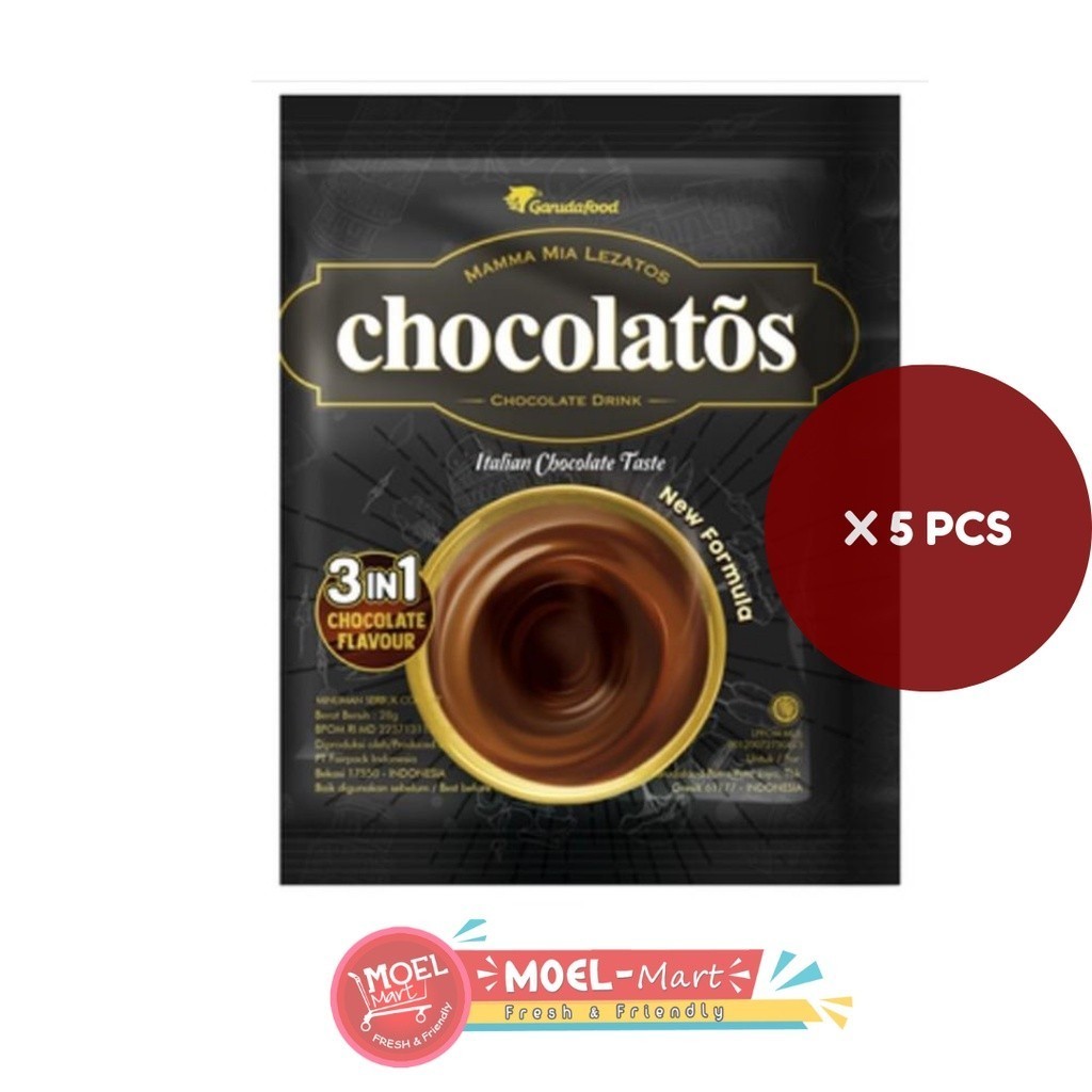 

CHOCOLATOS Choco 5 Pcs x 28 Gr